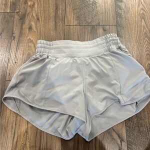 lululemon athletica Light Gray Athletic Shorts